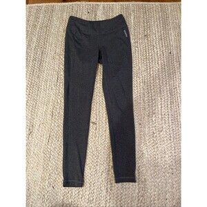 Women’s Reebok, Heather, Gray Leggings, Size Medium
